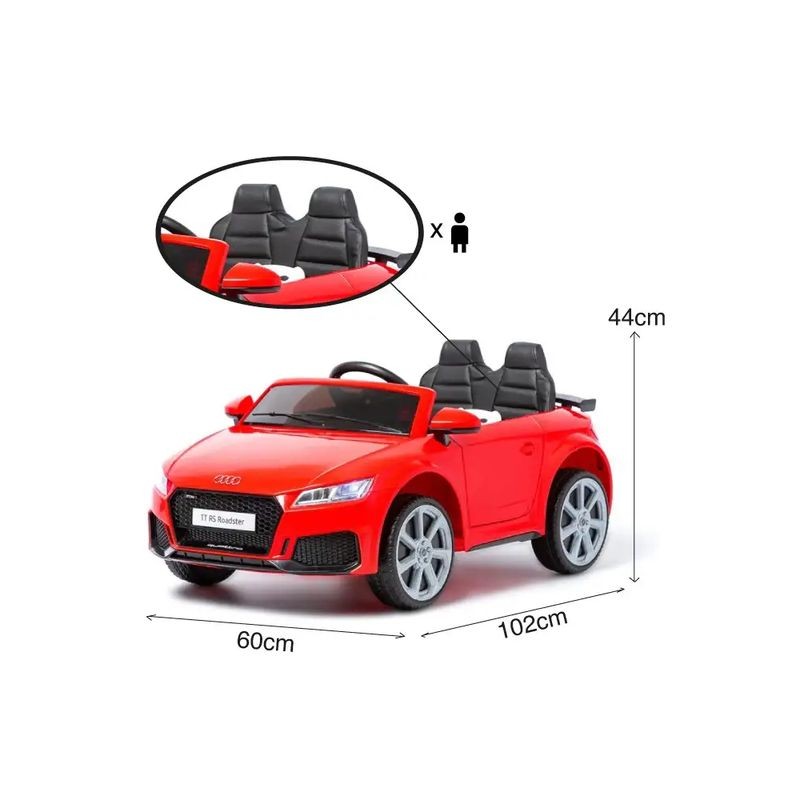 Audi TT Rs Premium Rojo - Coche eléctrico para niños - Ítem11