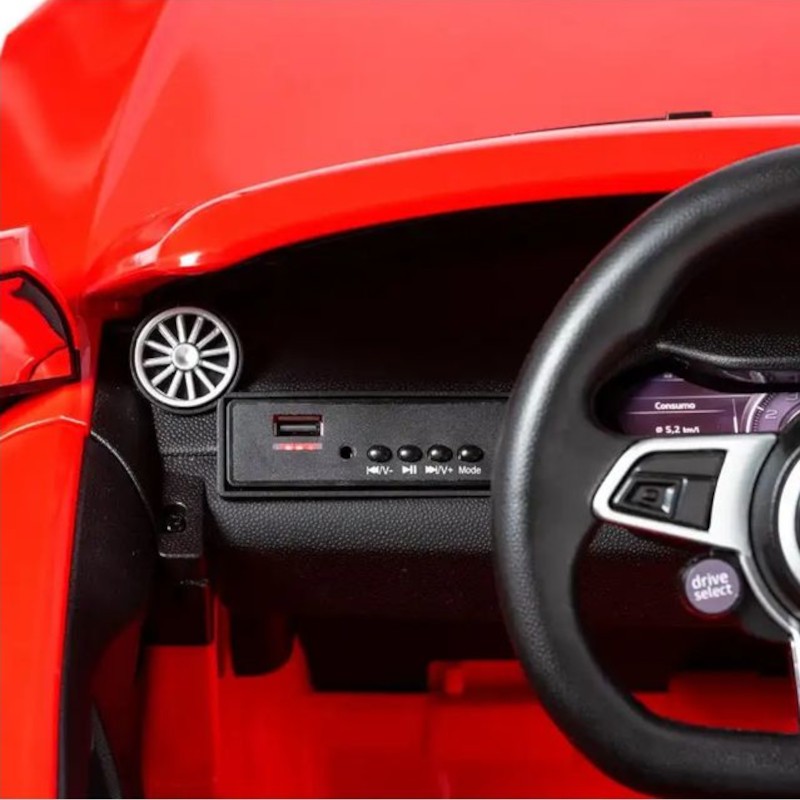 Audi TT Rs Premium Rojo - Coche eléctrico para niños - Ítem7