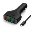 AUKEY CC-T9 Carregador de carro 4 portas USB - Item