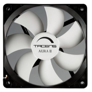 Ventilador para carcasa de PC Tacens Aura II Negro