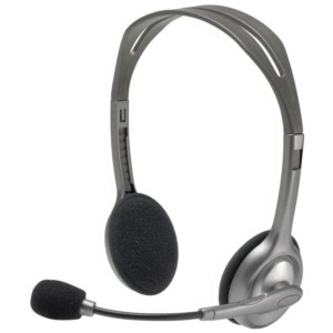 Logitech H110 Silver Headband Headset