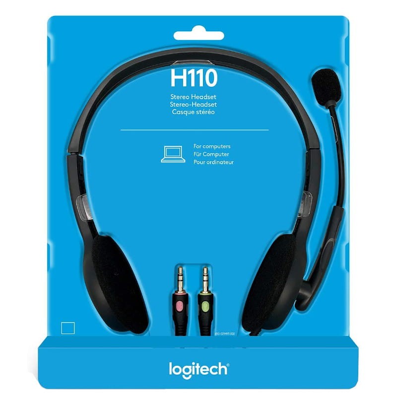 Auricular de Diadema Logitech H110 Plata - Ítem4