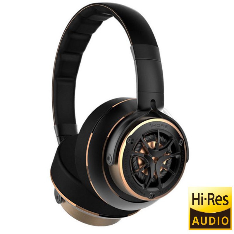 Auriculares 1More Triple Driver Over-Ear Dorado H1707