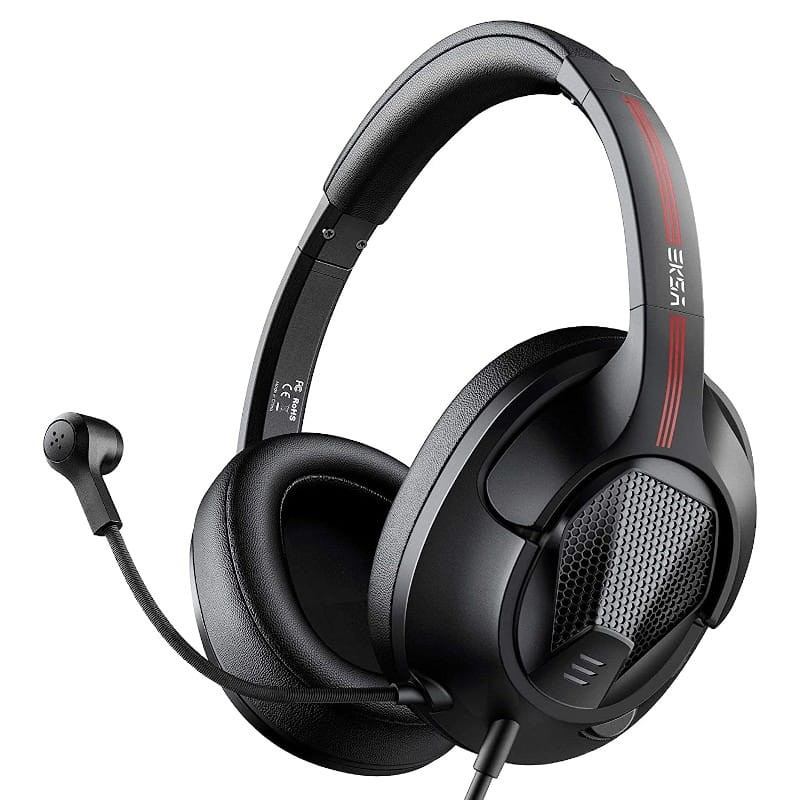 Fones de ouvido para jogos EKSA Air Joy Preto - Item