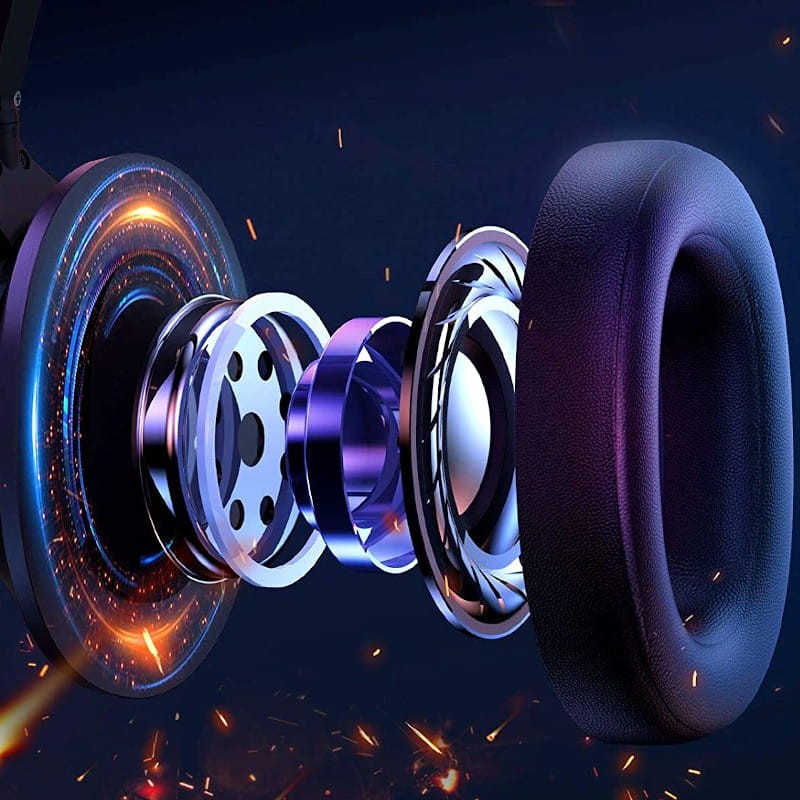 Fones de ouvido para jogos EKSA Air Joy Preto - Item1