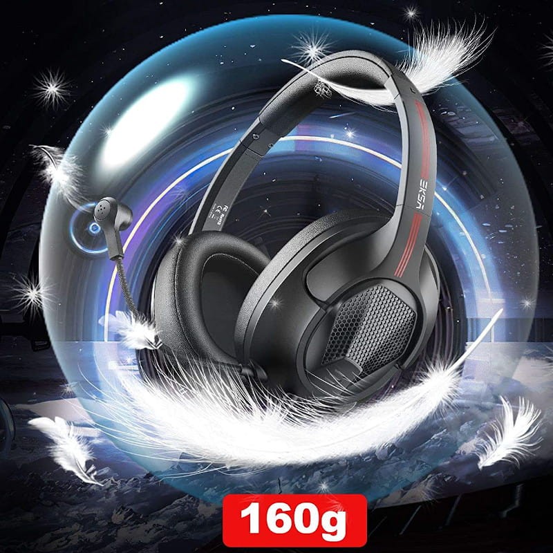 Fones de ouvido para jogos EKSA Air Joy Preto - Item2