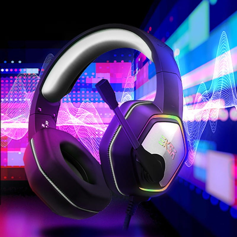 Auscultadores Gaming EKSA E1000 Preto - Item3