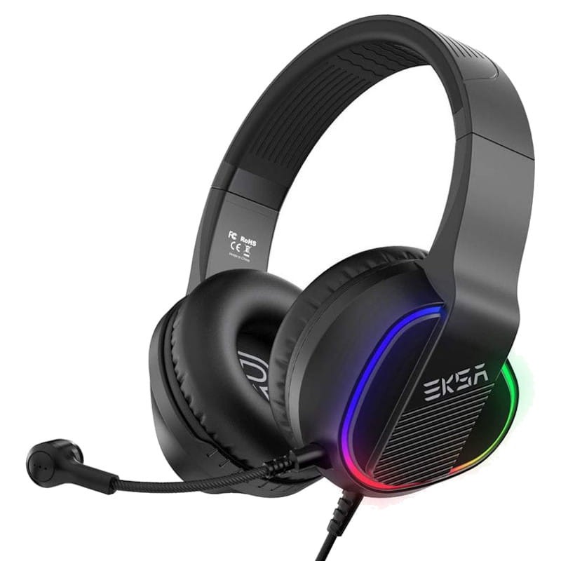 Auscultadores Gaming EKSA E400 Preto - Item