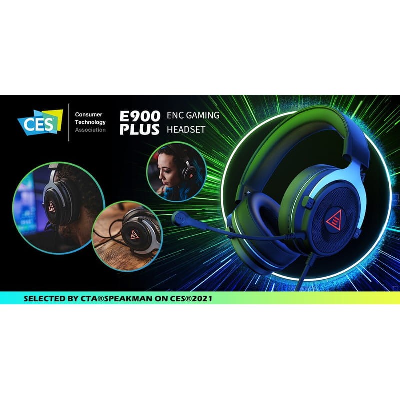 Auriculares Gaming EKSA E900 Plus Negro - Ítem3