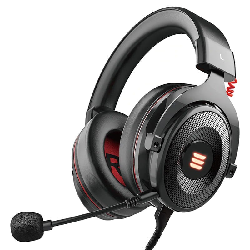 Auriculares Gaming EKSA E900 Pro Negro/Rojo - Ítem