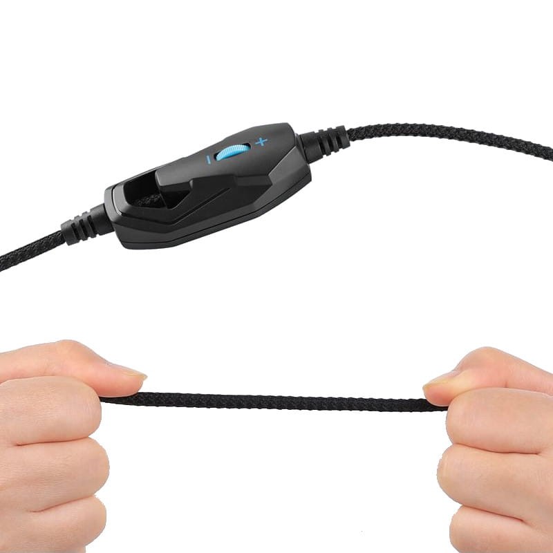 Auscultadores Gaming EKSA E800 Prateado/Azul - Item3