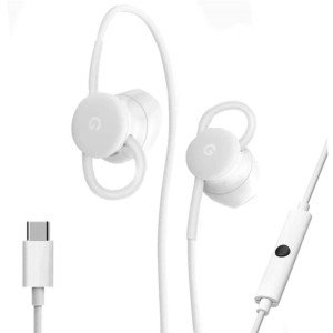 Fones de ouvido Google Earbuds USB-C Branco - Bulk