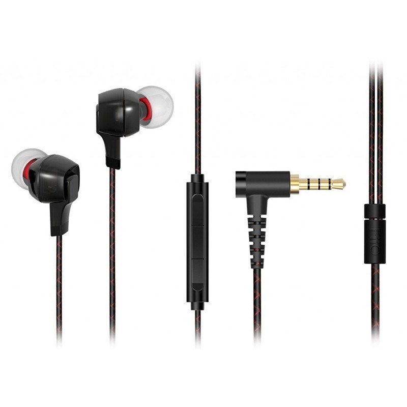Auriculares In-Ear FiiO F1 Negro - Auriculares; conector 3.5 mm, micrófono