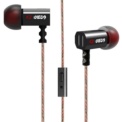 Auriculares KZ ED9 Hi-Fi com Microfone - Cor Preto, cabo de 3,5 mm, comprimento 1,2 m - Item