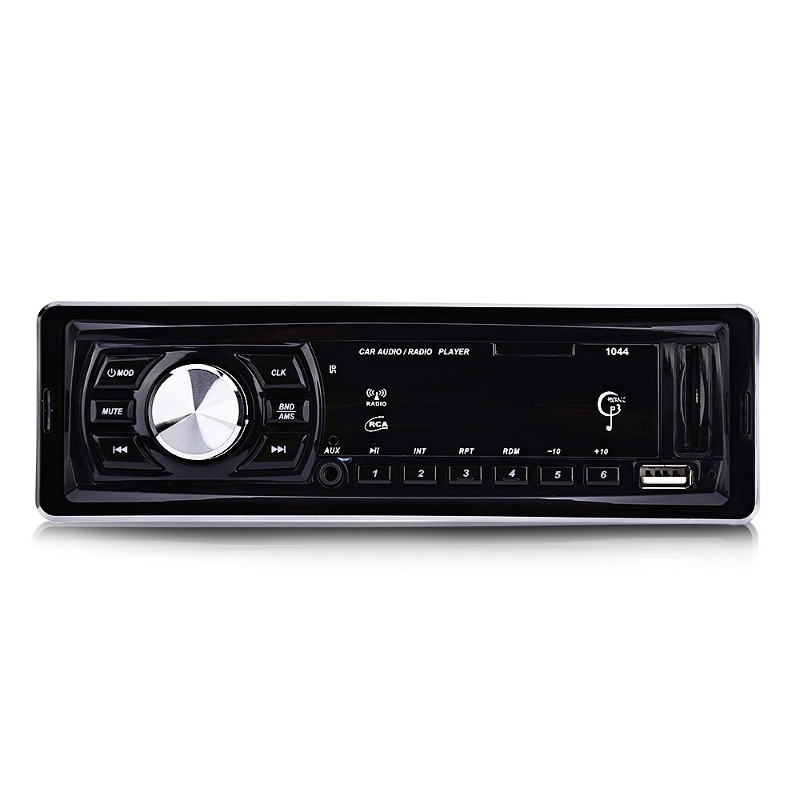 Autorádio 1044 USB / Slot SD com controlo remoto - MP3 player, USB 2.0, SD (até 32GB), AUX, rádio FM