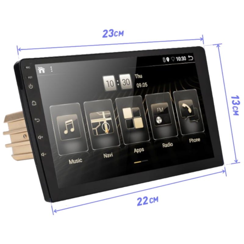 Buy Autoradio 2 Din 9 Android 9 0 4gb 32gb Bluetooth Wi Fi Gps Dsp Powerplanetonline