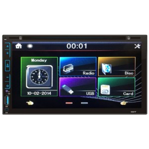 2 DIN FY6307C Car Radio DVD Android 5.1 Lollipop Bluetooth 7 Touchscreen