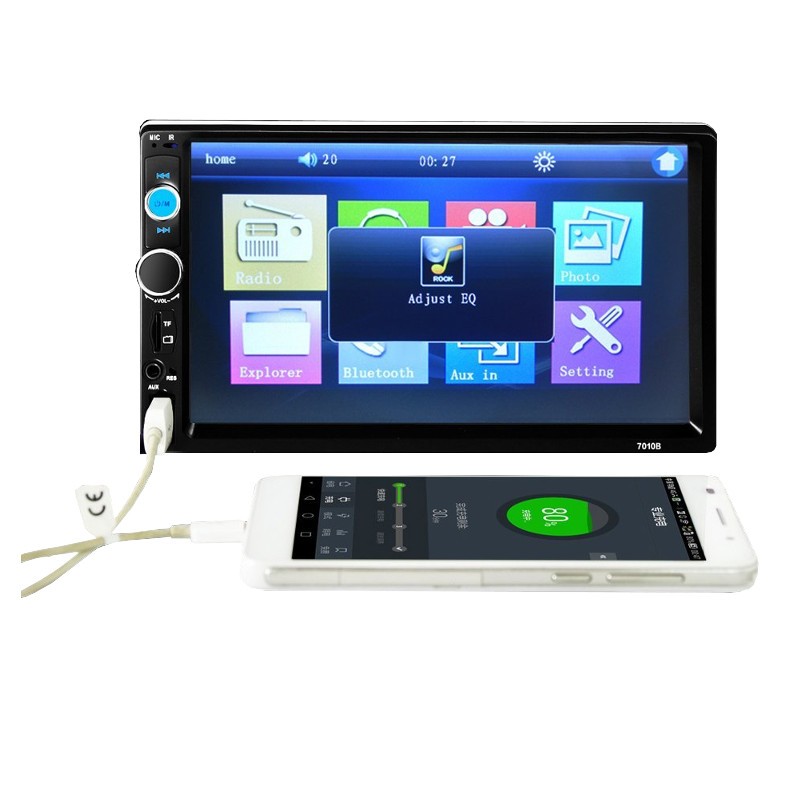Autoradio 2 DIN 7 SWM 7010B Negro - Ítem5