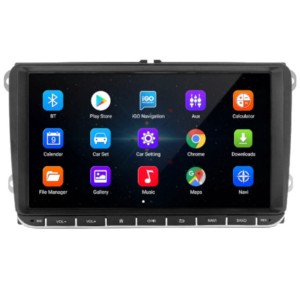 Autorradio 2 DIN 9021A 2GB/32GB Carplay Mirrorlink Android Negro