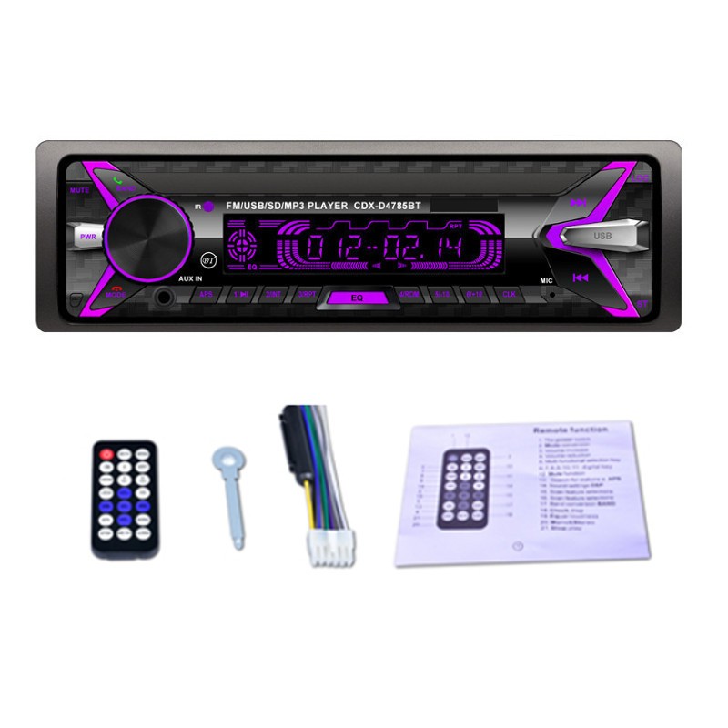 Autoradio CDX-D4785BT Bluetooth con Control Remoto RGB - Ítem3