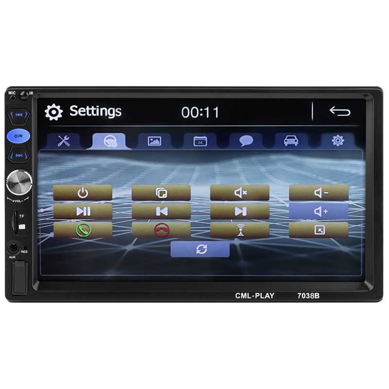 Autorádio 2 DIN CL-7038B 7 Bluetooth / Mirror Link / USB / Micro SD / AUX - Item3