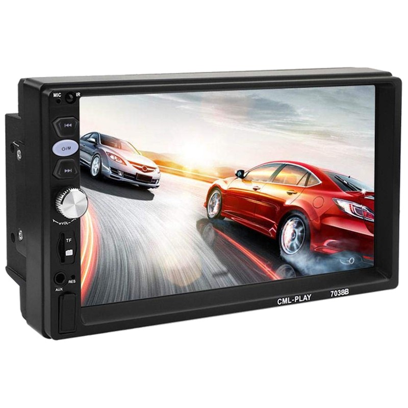 Autoradio 2 DIN CL-7038B 7 Bluetooth / Mirror Link / USB / Micro SD / AUX - Ítem4