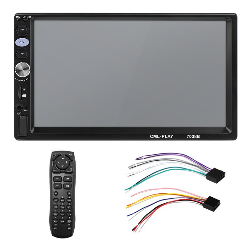 Autoradio 2 DIN CL-7038B 7 Bluetooth / Mirror Link / USB / Micro SD / AUX - Ítem8