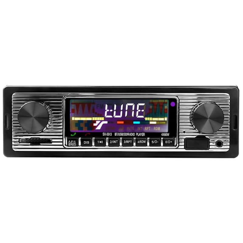 Autoradio Estilo Clásico SX-5513 Bluetooth USB MP3 AUX - Ítem