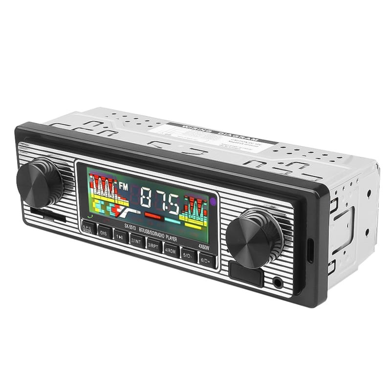 Autoradio Estilo Clásico SX-5513 Bluetooth USB MP3 AUX - Ítem1