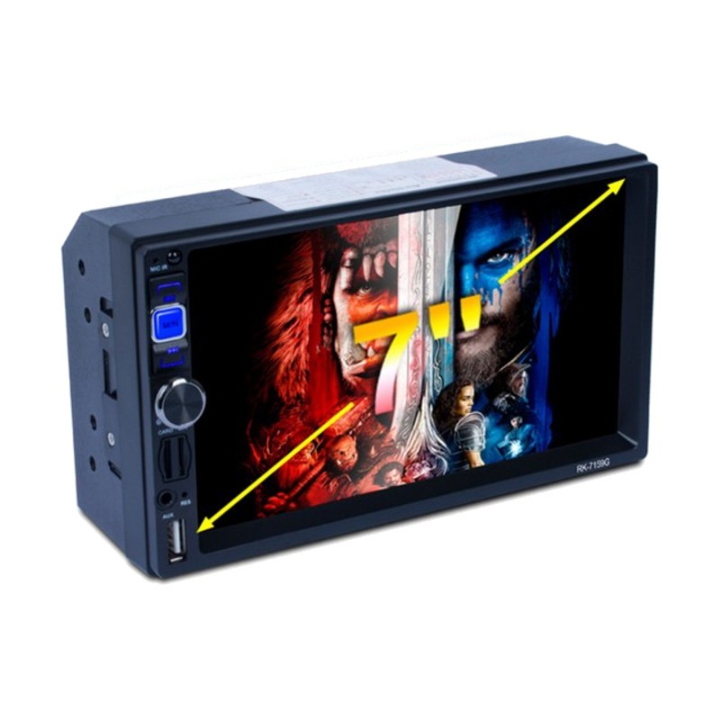 Autoradio 2 DIN RK-7159G Bluetooth/Lien Mirror/USB/Micro SD/Contrôle Remoto - Ítem