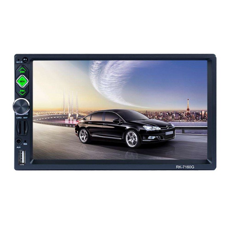 Autoradio 2 DIN RK-7160G Bluetooth/Mirror Link/USB/Micro SD/Télécommande - Ítem