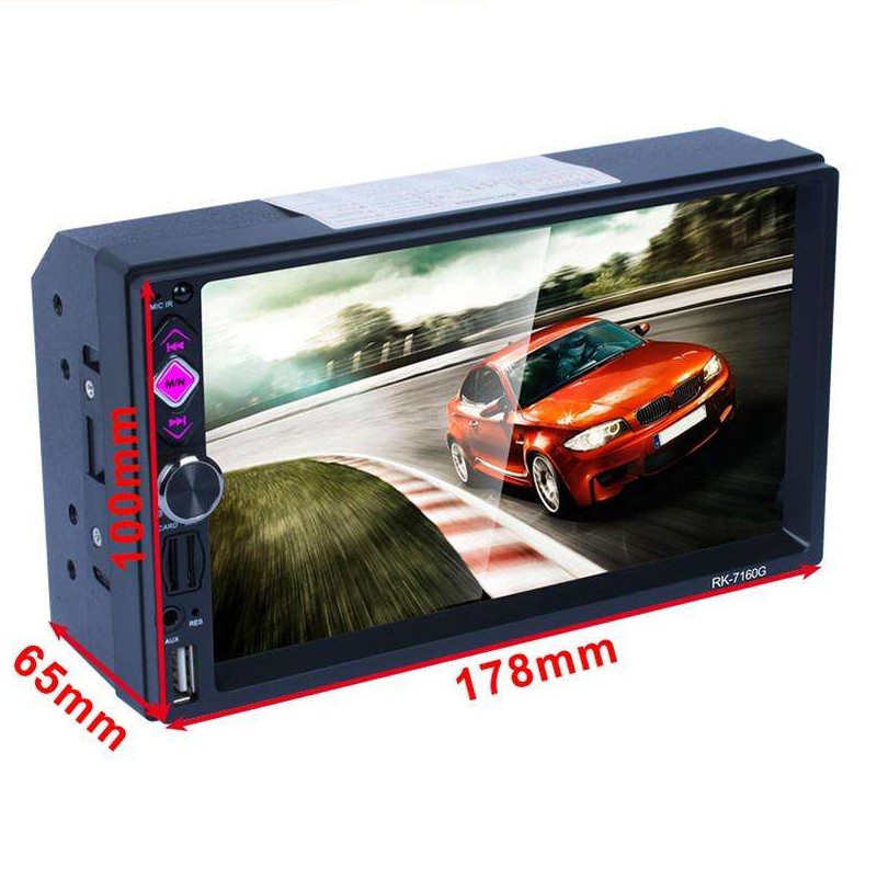 Autoradio 2 DIN RK-7160G Bluetooth/Mirror Link/USB/Micro SD/Télécommande - Ítem8