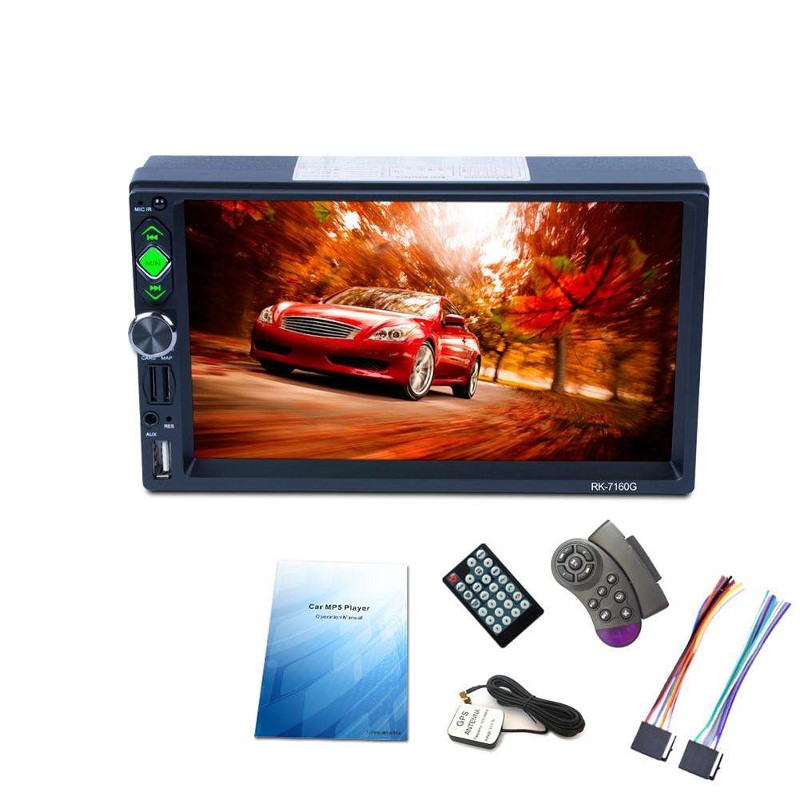 Autoradio 2 DIN RK-7160G Bluetooth/Mirror Link/USB/Micro SD/Télécommande - Ítem9