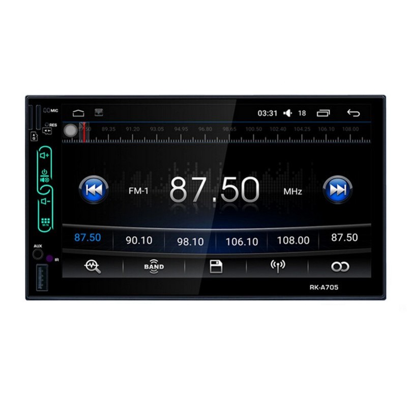Car Radio 2 DIN RK-A705 7 Bluetooth / Mirror Link / USB / Micro SD / Control Remoto