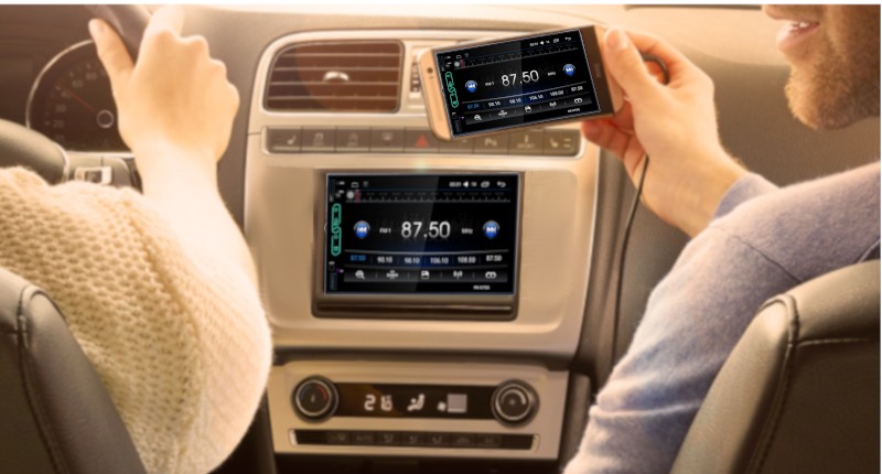 Car Radio 2 DIN RK-A705 7 Bluetooth / Mirror Link / USB / Micro SD / Control Remoto - Ítem8