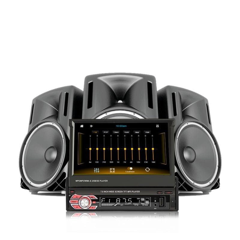 Autorradio 1 DIN SWM 9601C-S 7 pulgadas Bluetooth/Mirror Link/ Carplay/USB/Negro - Ítem2