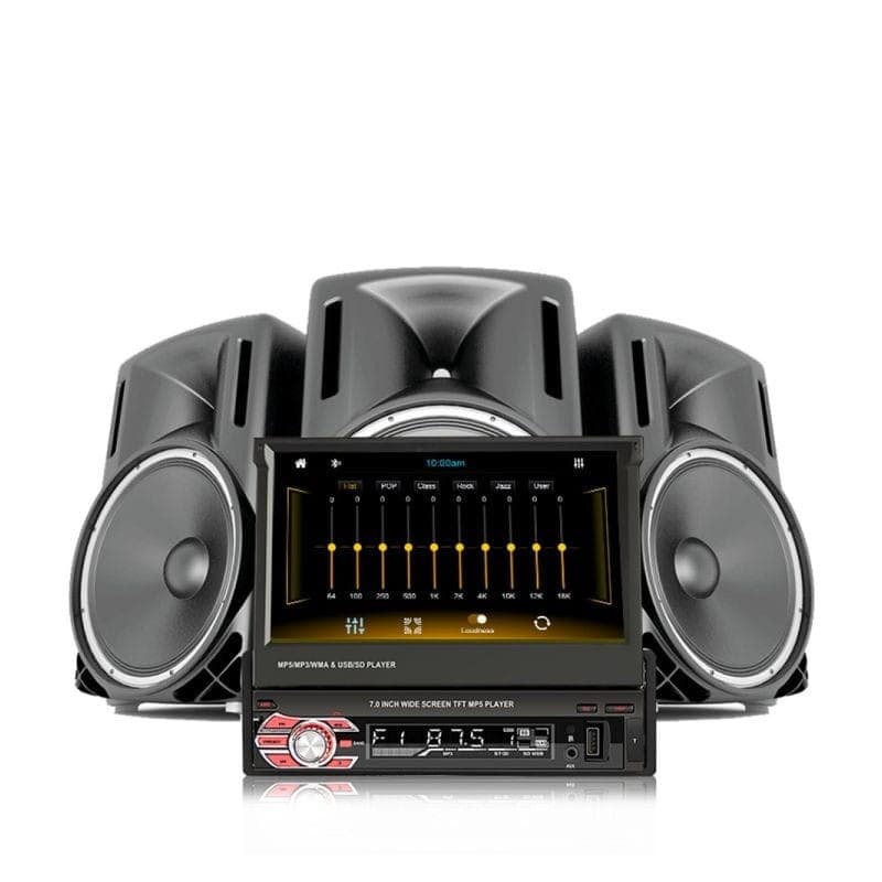Son de Autoradio 1 DIN SWM 9601C-S Bluetooth/Mirror Link/ Carplay/USB/Noir