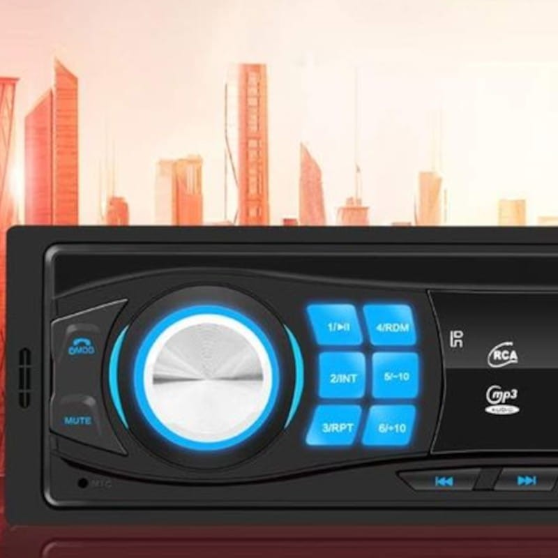 Auto-rádio 1DIN SWM 8013 Bluetooth Preto - Item4