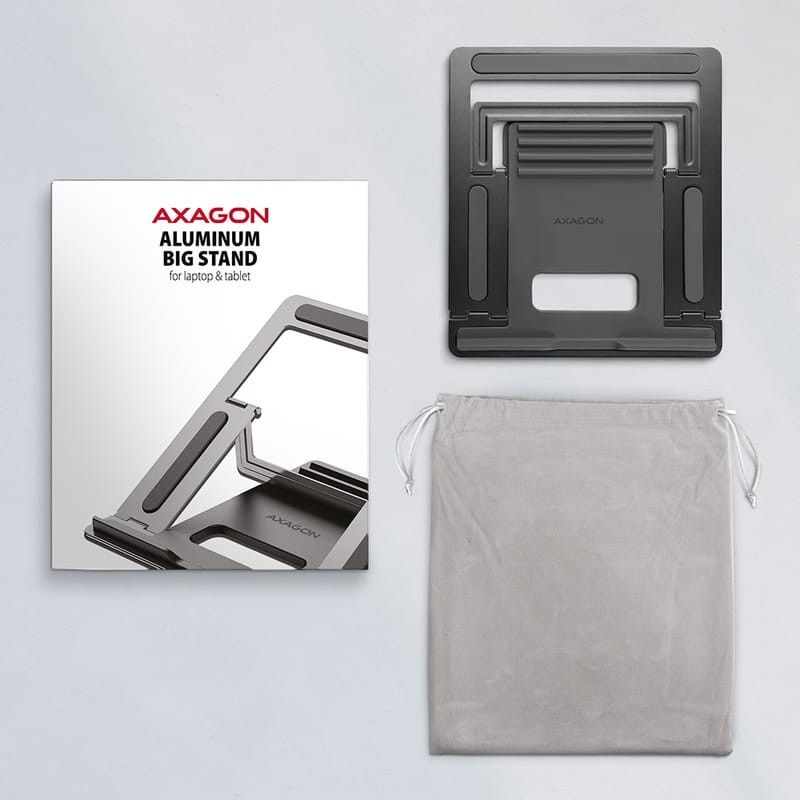 Axagon STND-L Cinzento - Suporte para computador portátil - Item7