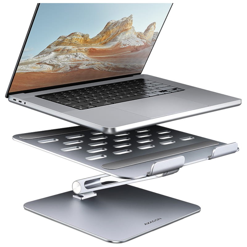 Axagon STND-LQ Gris - Support pour ordinateur portable - Ítem