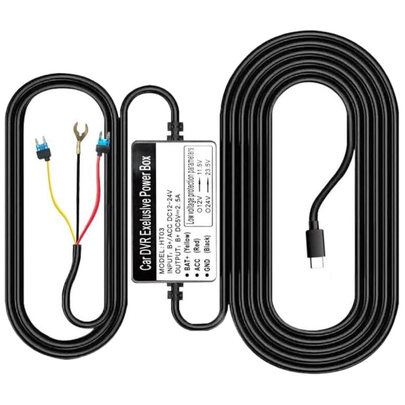 Hardwire kit Azdome HT03 USB-C - Para M580, GS63HPro, M330 - Item
