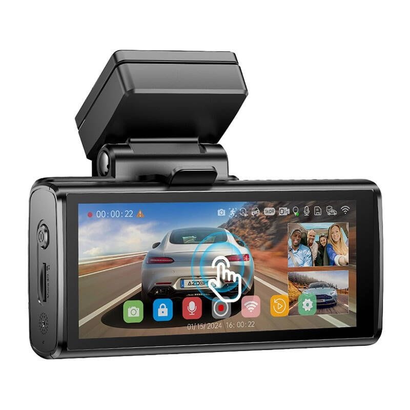Dash cam 3 Canais AZDOME M580 5K - Ligação 5G, Gravação 24h - Câmara para Carro com Cartão de memória - Item1