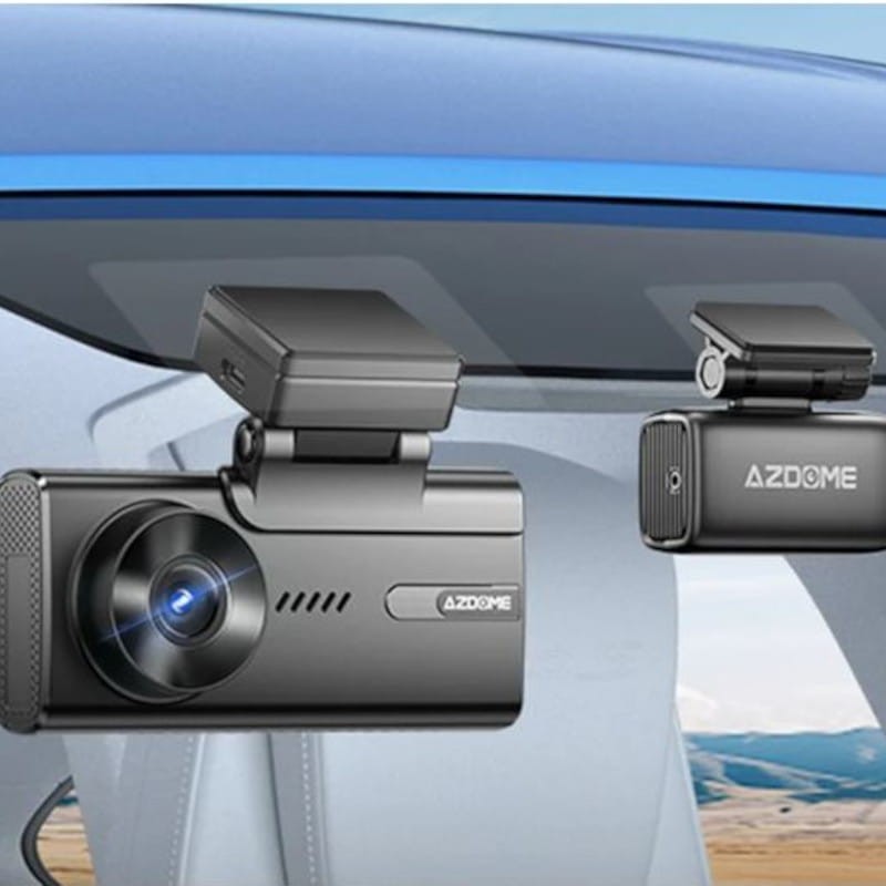 Dash cam 3 Canais AZDOME M580 5K - Ligação 5G, Gravação 24h - Câmara para Carro com Cartão de memória - Item8