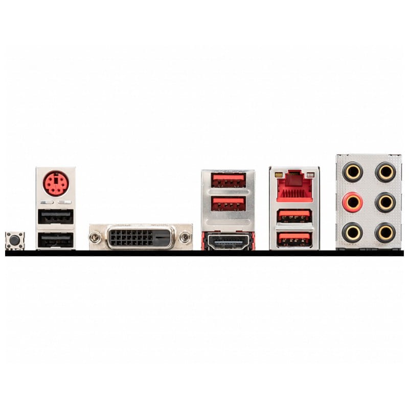 MSI B450 GAMING PLUS MAX AMD Socket AM4 64GB ATX Noir, Rouge - Carte mère - Ítem4