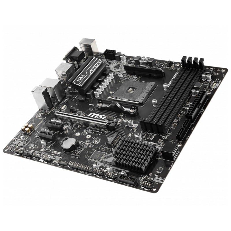 MSI B450M PRO-VDH Max AMD Socket AM4 64GB ATX Noir - Carte mère - Ítem2
