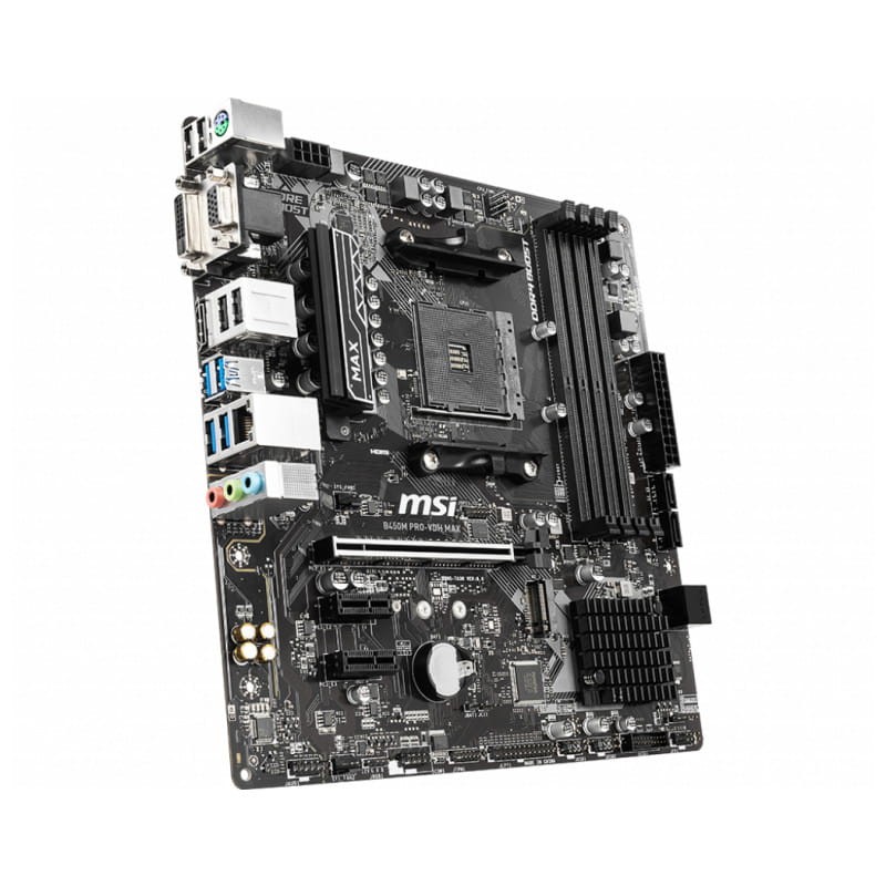MSI B450M PRO-VDH Max AMD Socket AM4 64GB ATX Noir - Carte mère - Ítem3