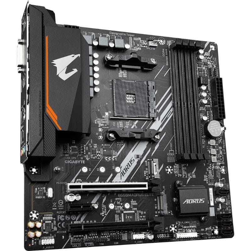 Gigabyte B550M AORUS ELITE AMD Zócalo AM4 128GB Micro ATX Negro - Placa base - Ítem3