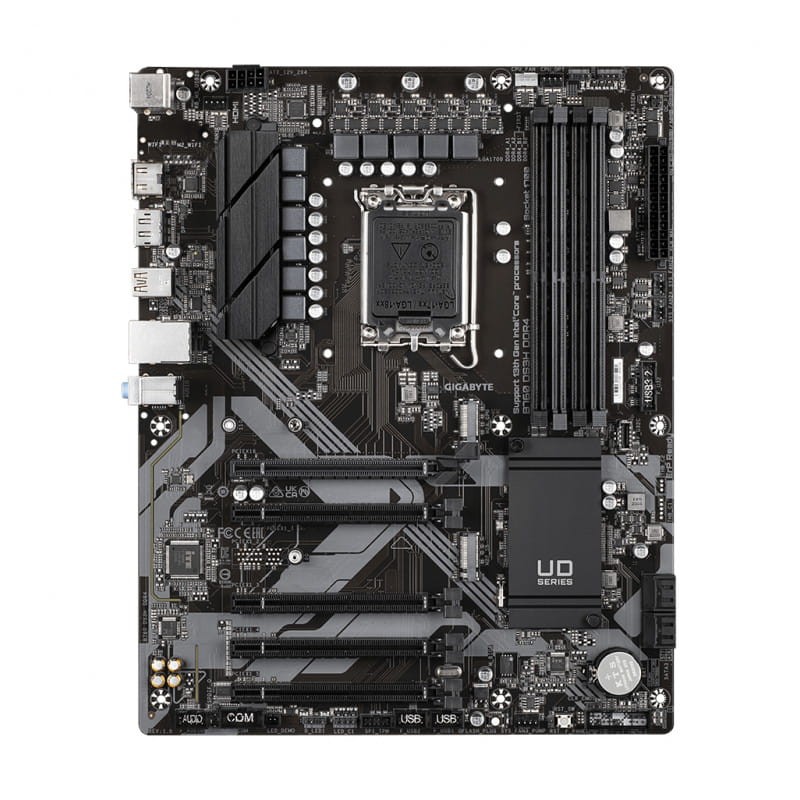 Gigabyte B760 DS3H DDR4 Express LGA 1700 ATX USB Type A et USB Type C - Carte mère - Ítem1