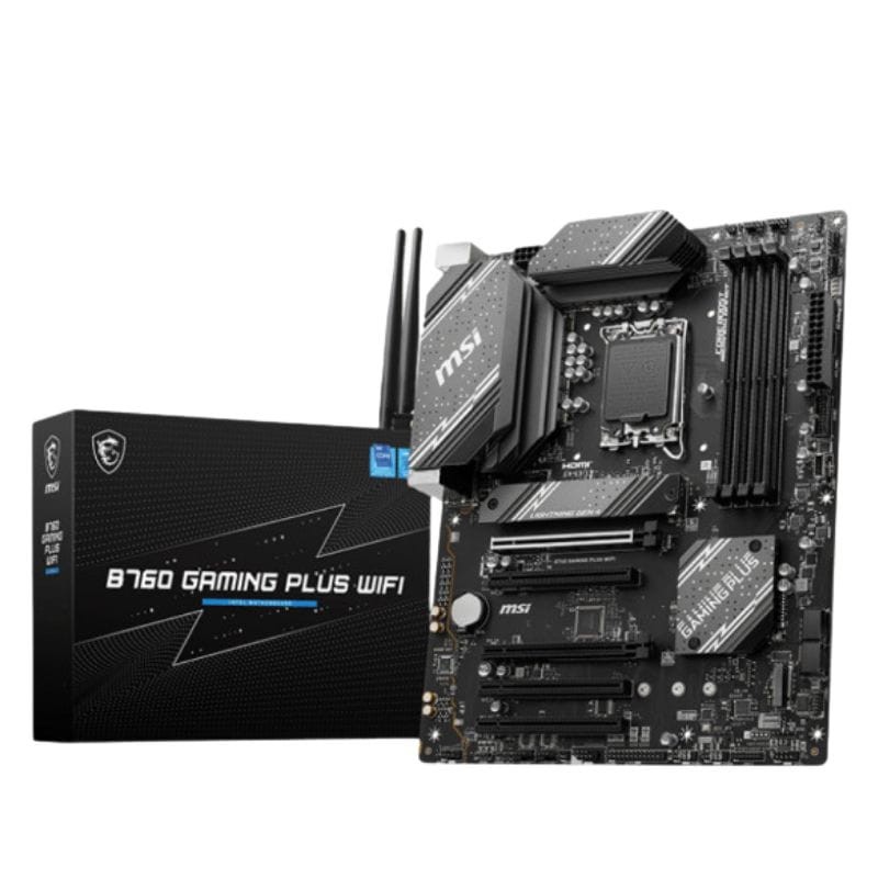 MSI B760 GAMING PLUS WIFI Intel LGA 1700 192GB ATX Negro - Placa base - Ítem