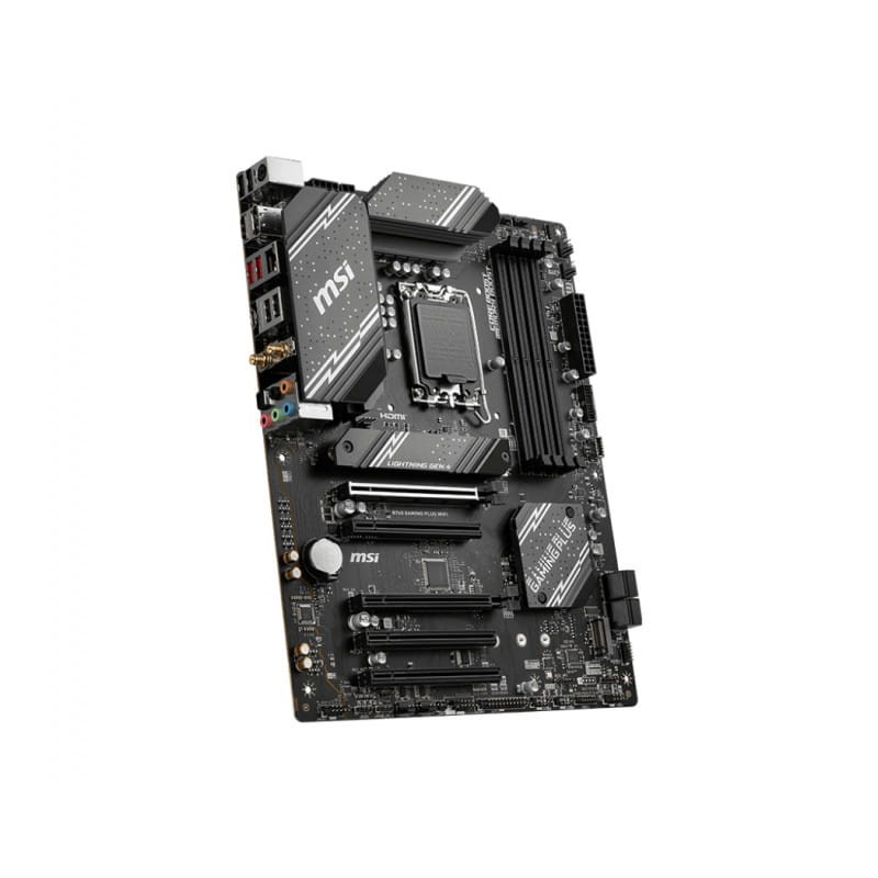 MSI B760 GAMING PLUS WIFI Intel LGA 1700 192GB ATX Negro - Placa base - Ítem3